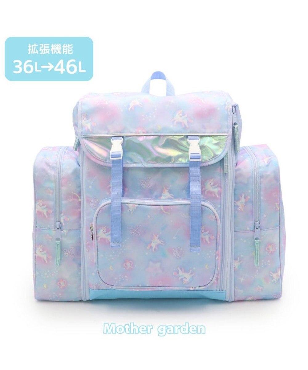 Mother garden マザーガーデン ユニコーン トラベル リュック 《ミルキーウェイ柄》 