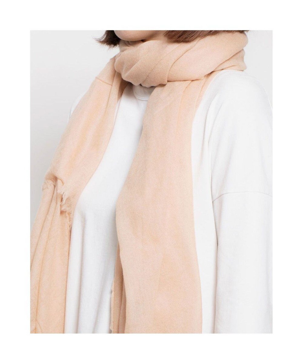 UNBILLION カシュネ cache nez / カシミヤエアリー無地ストール 