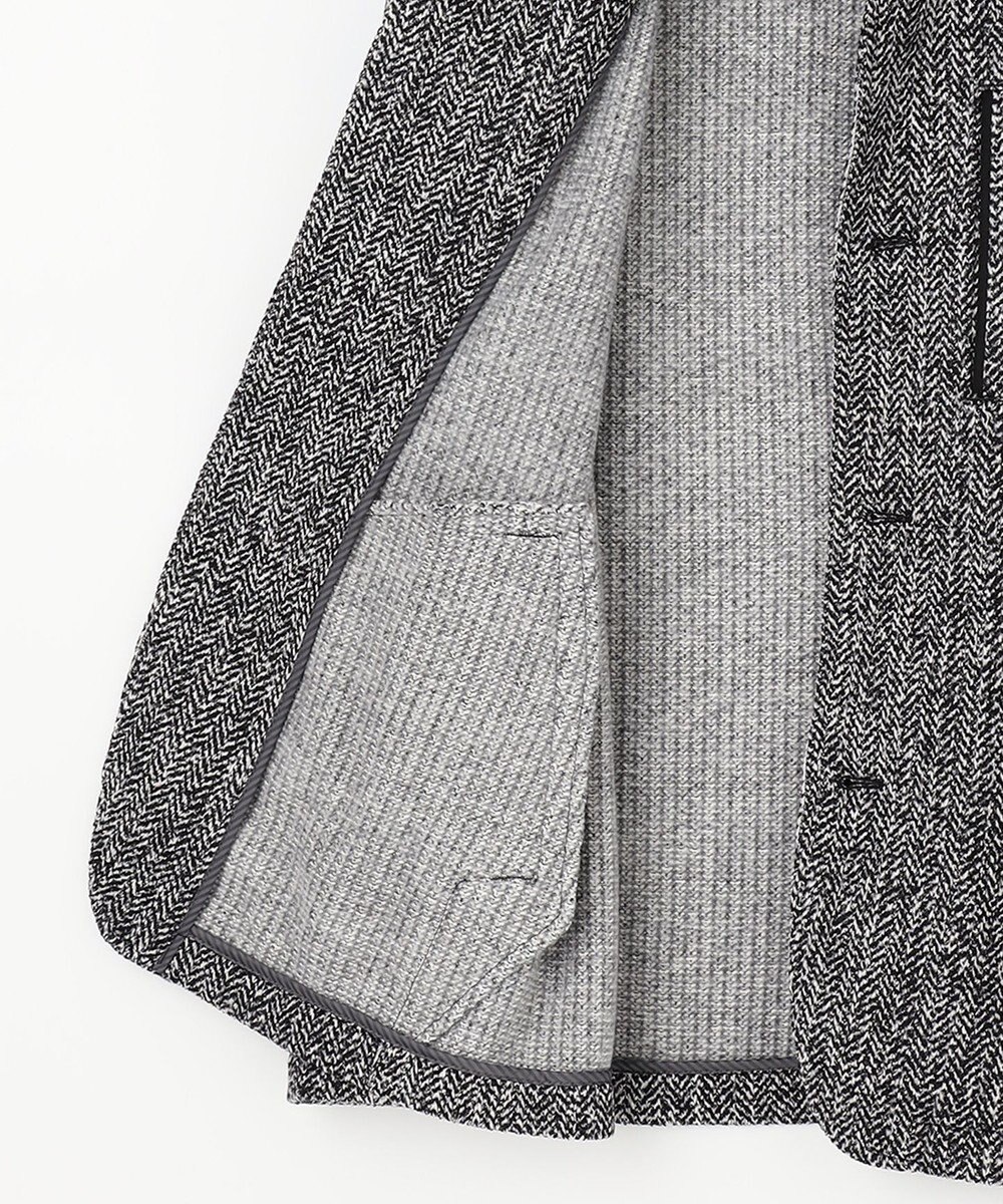 JOSEPH ABBOUD 【キングサイズ・洗える】ツィーディーフリース ブルゾン 