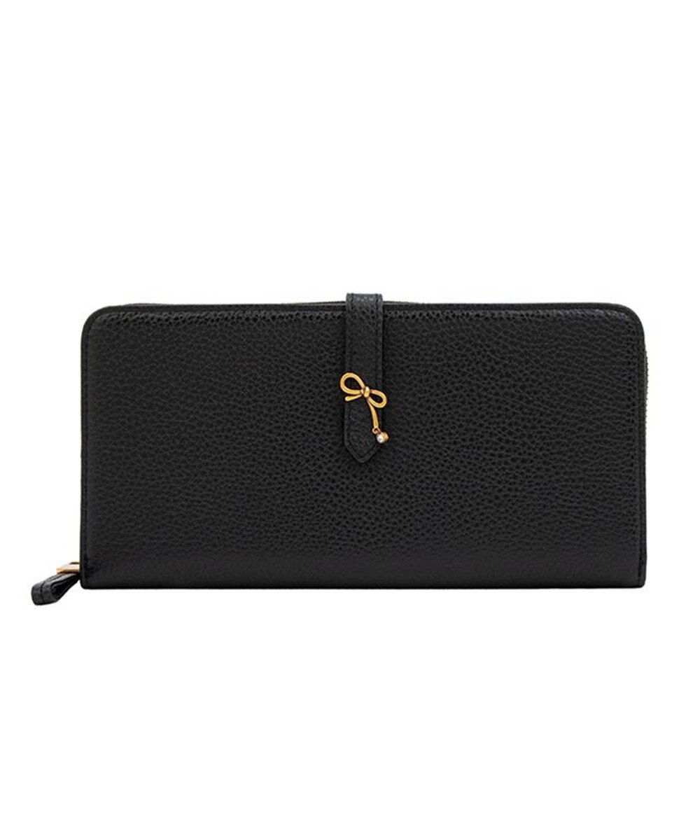 LANVIN en Bleu リュバン ラウンド長財布 