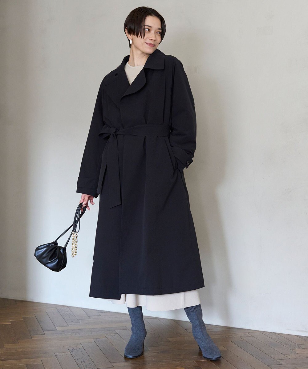 UNFILO 【撥水/軽量/ストレッチ】MOVE TEX トレンチコート 