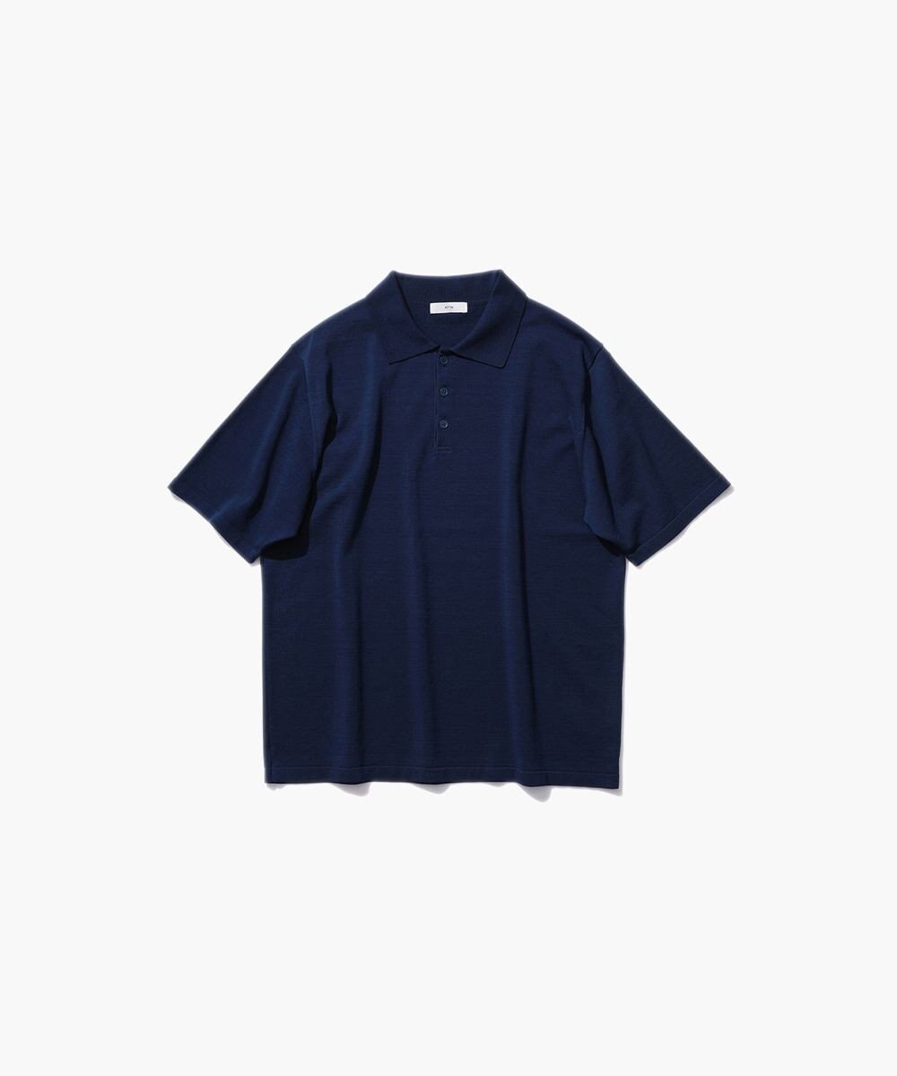 ATON FRESCA KNIT | ポロシャツ 