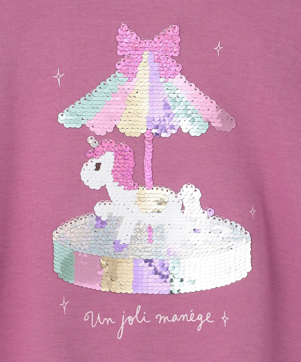 ANY KIDS ミラクルスパンコール 長袖 Tシャツ 