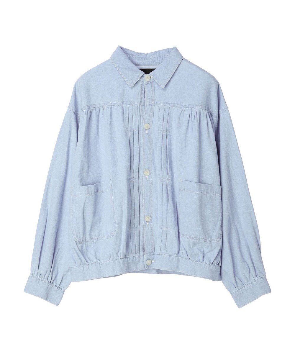 CRAFT STANDARD BOUTIQUE ライトデニムギャザーＧジャン 