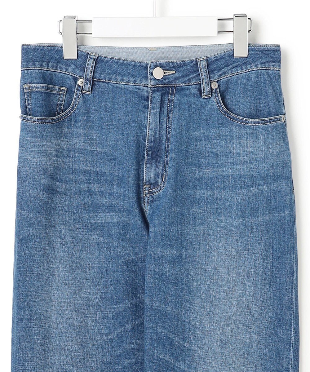 ICB 【先行予約】 ライトストレッチデニム ストレートパンツ 