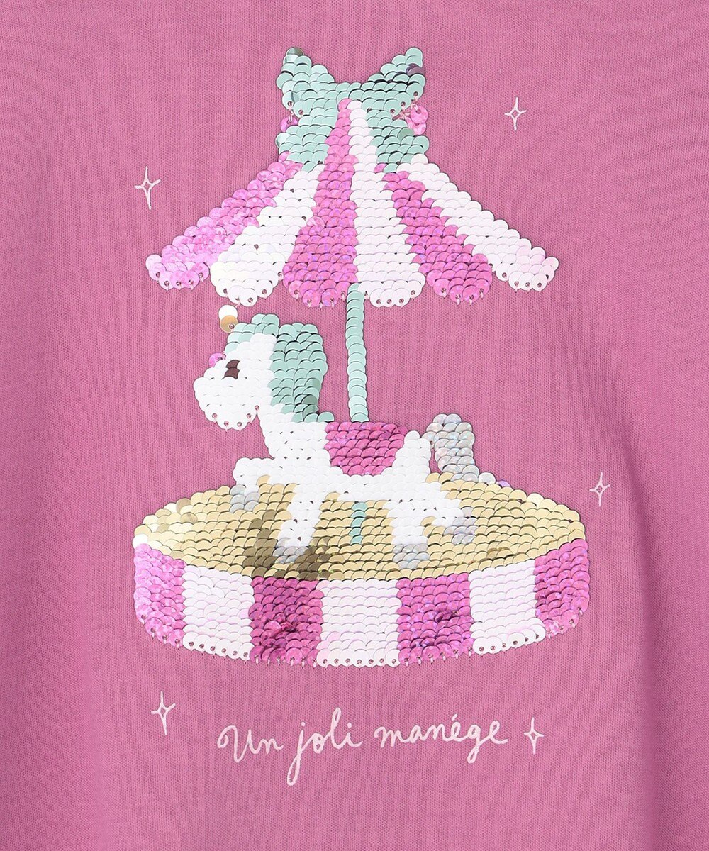 ANY KIDS ミラクルスパンコール 長袖 Tシャツ 