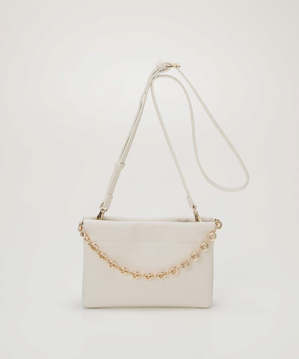 TOPKAPI 【TREASURE TOPKAPI】スムース レザー チェーン付き スワローマチ ミニ ショルダー バッグ 