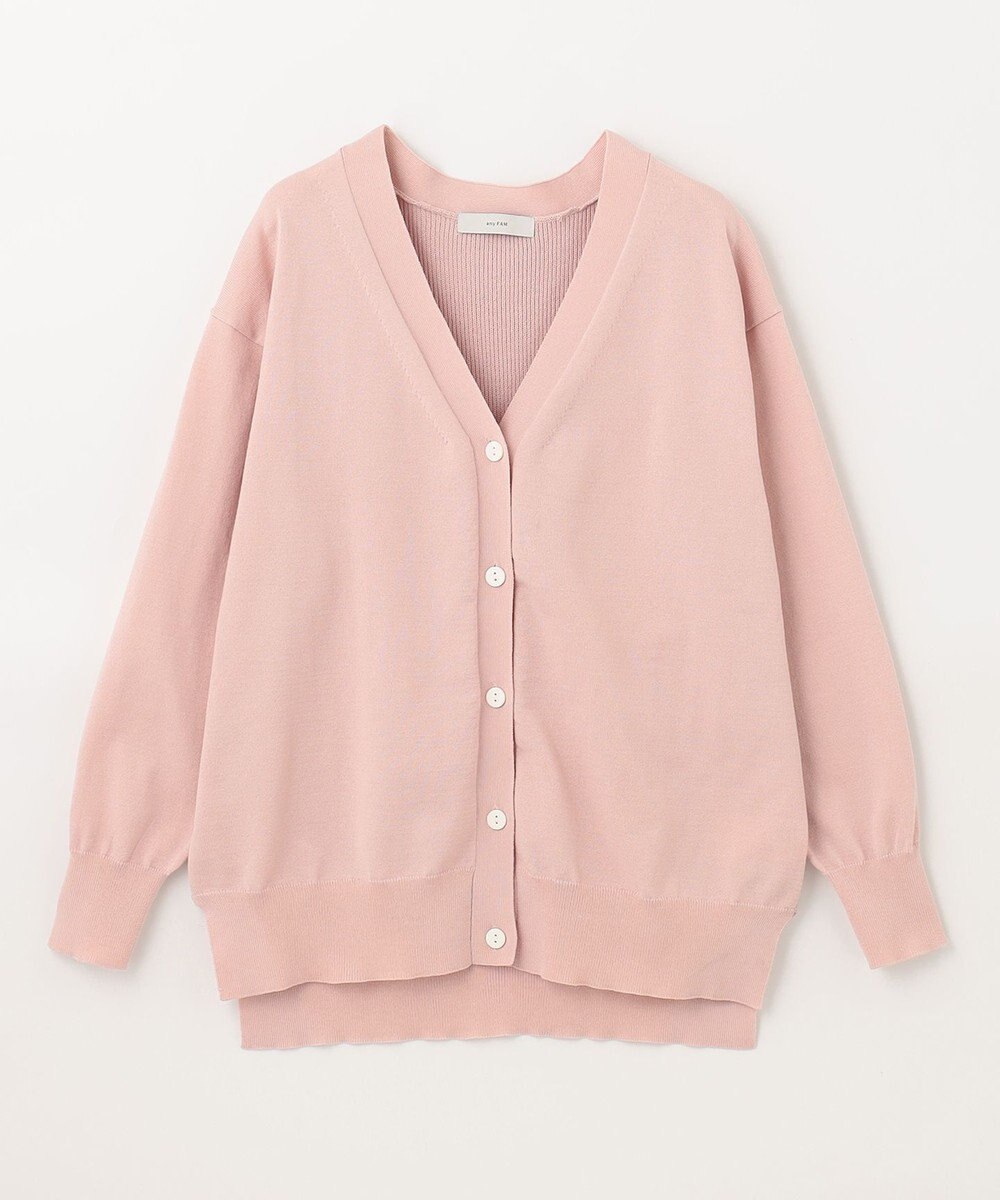 ANY 【洗濯機可能・UVケア】Ｖネック カーディガン 