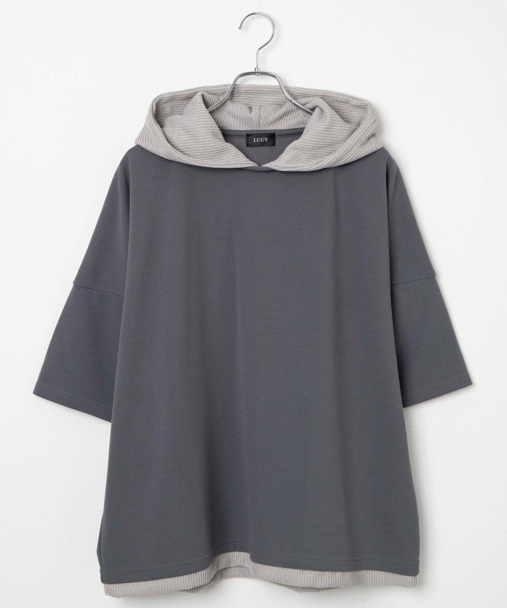 WEGO フェイクレイヤードフードT（S） 