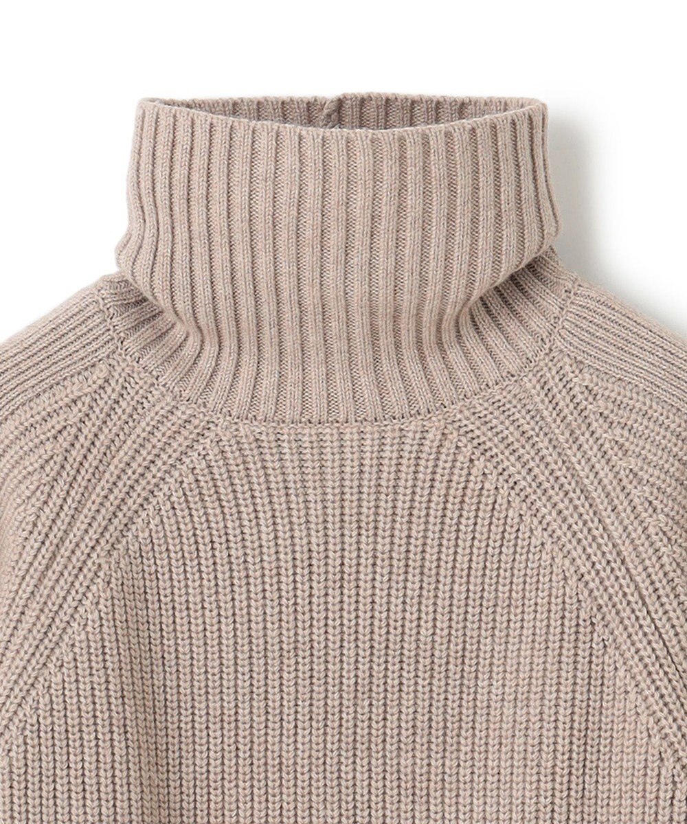 BEIGE， 【洗える】LEADER / ボタンディティールハイネックトップス 