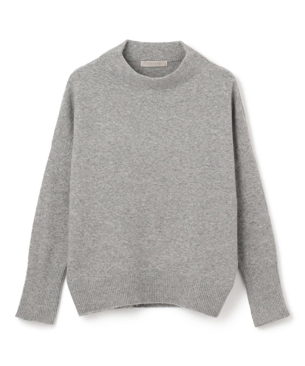UNFILO ふわふわ ボトルネックニット 