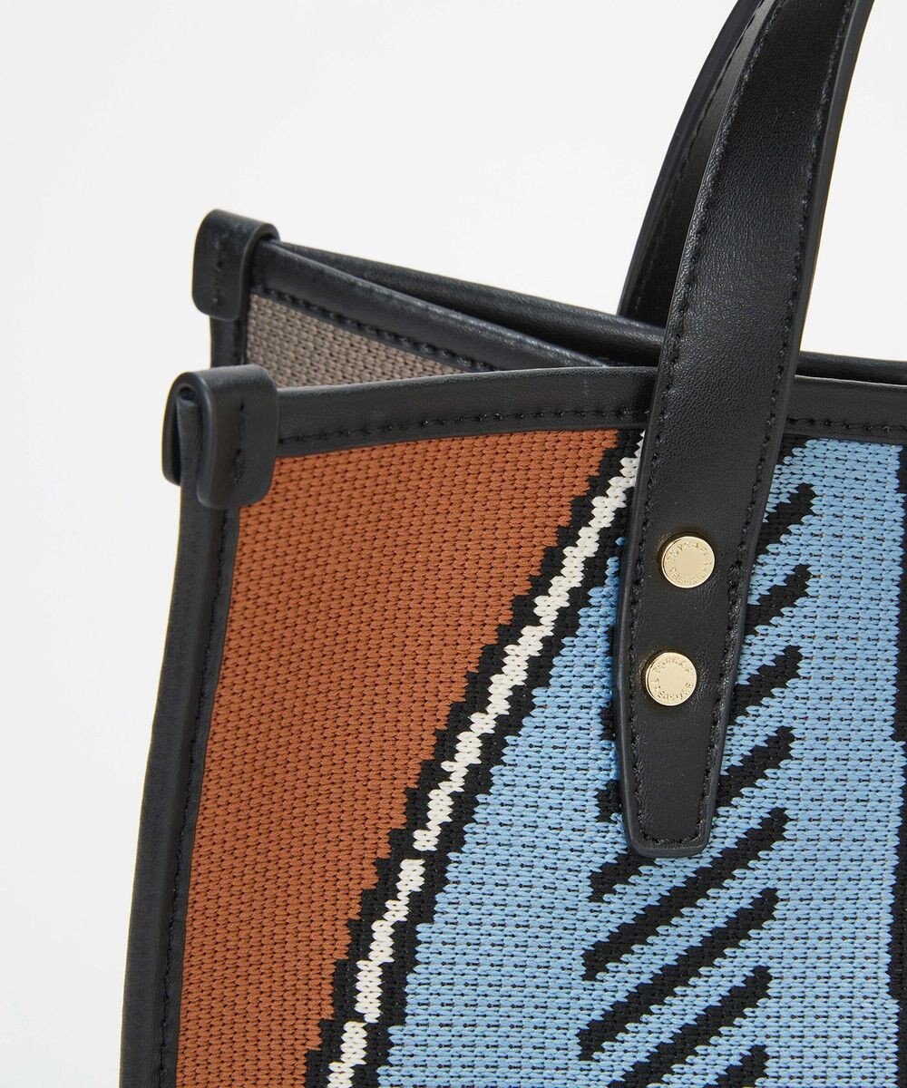 TOPKAPI 【TREASURE TOPKAPI】ニットジャガード  2way ミニ トートバッグ 