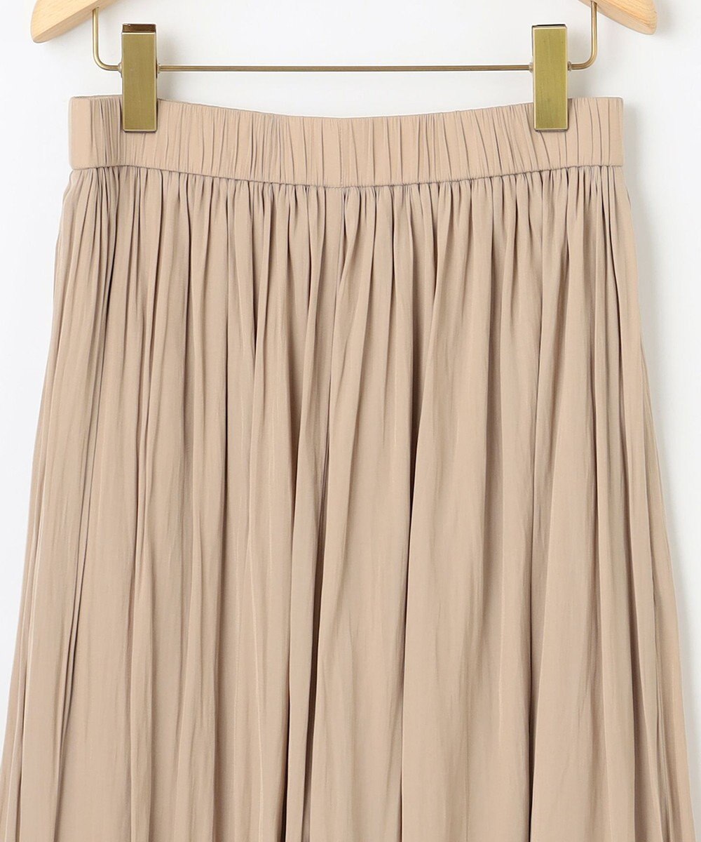 組曲 L 【WEB限定カラーあり】ギャザーライトデシン パンツ 