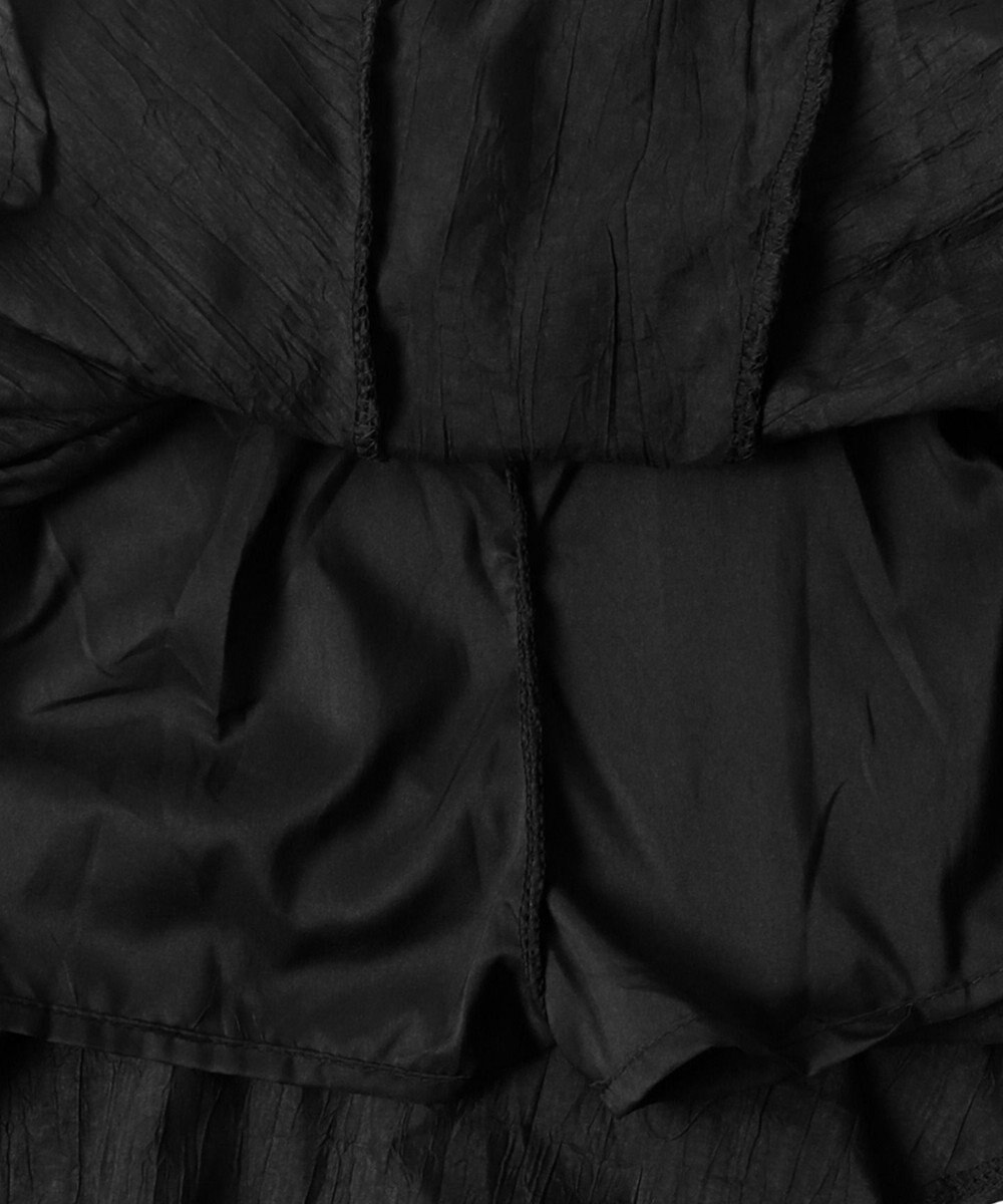 WEGO ベルト付きフリルアイレットスカート 