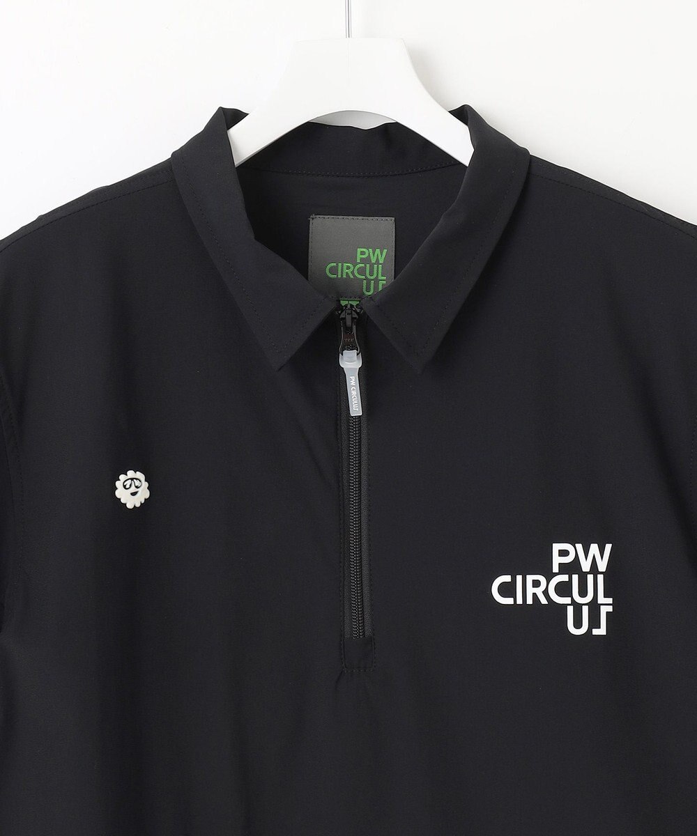 PW CIRCULUS 【機能性素材 TM ICE 使用】【MEN】ハーフジップ シャツ 
