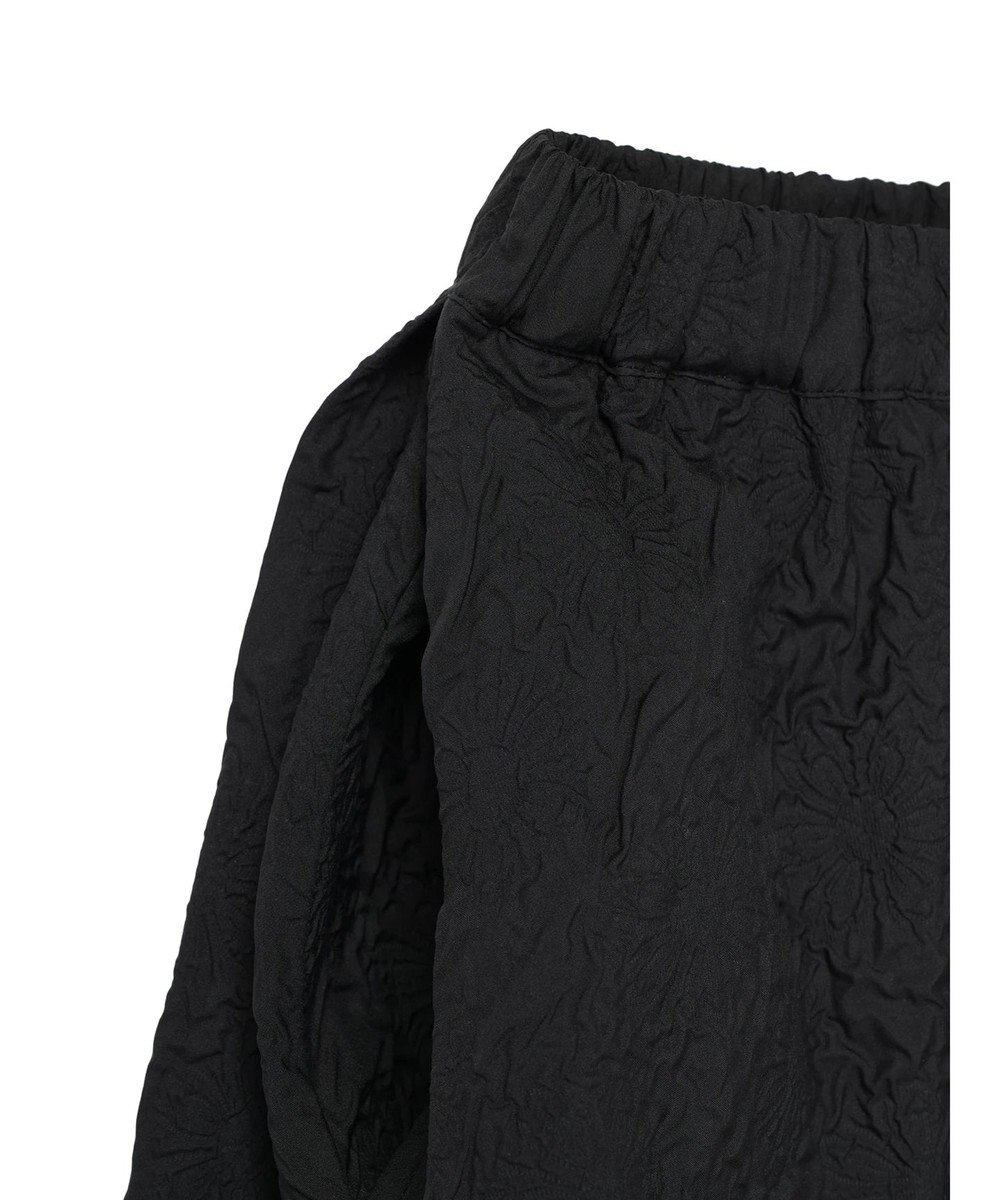 Green Parks ・ｆｕｒｒｙ　ｒａｔｅエンボスサイドタックフレアスカート 