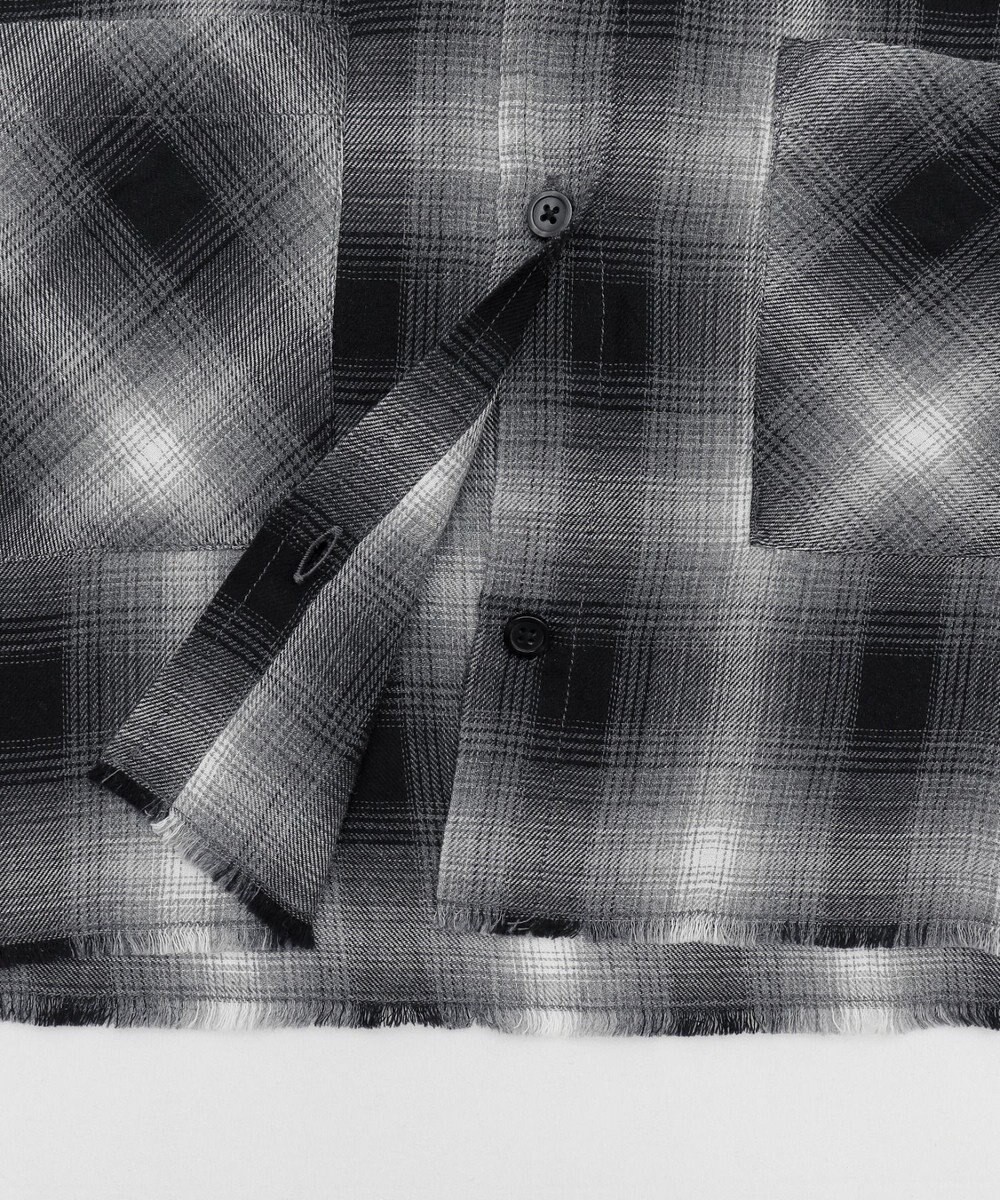 WEGO ショートチェックシャツ（S） 