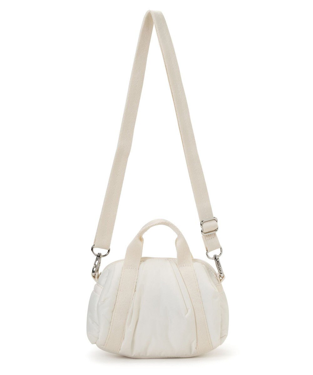 LeSportsac SHEEN MINI DUFFEL/ホワイトマシュマロ 