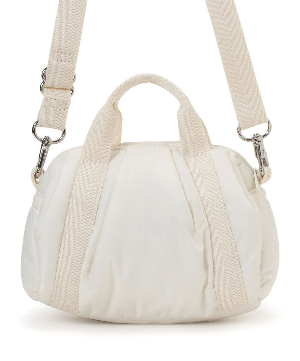 LeSportsac SHEEN MINI DUFFEL/ホワイトマシュマロ 