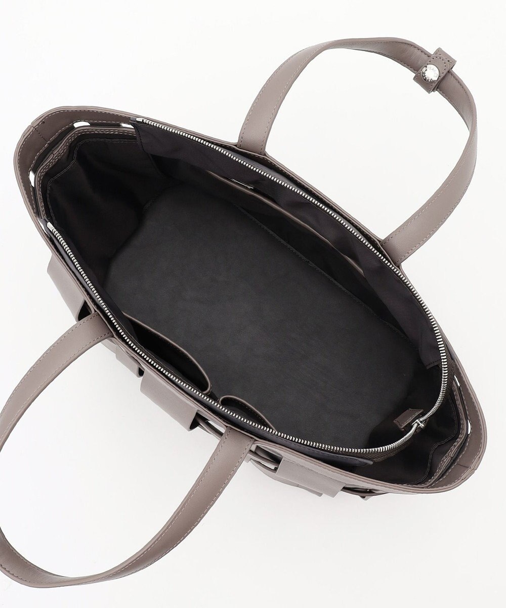 Y'SACCS 【リサイクルレザー】メッシュかごバッグ　large 