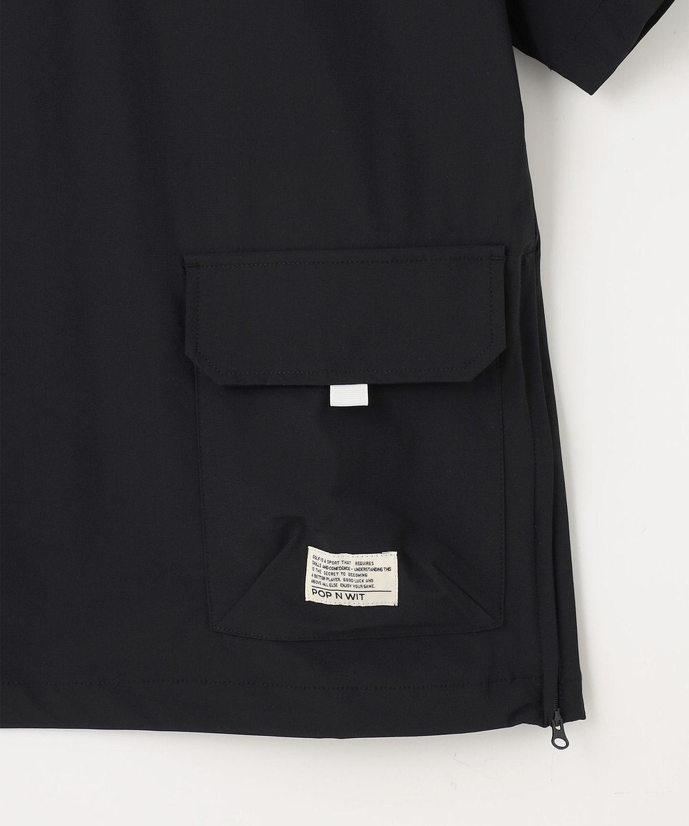 PW CIRCULUS 【機能性素材 TM ICE 使用】【MEN】ハーフジップ シャツ 