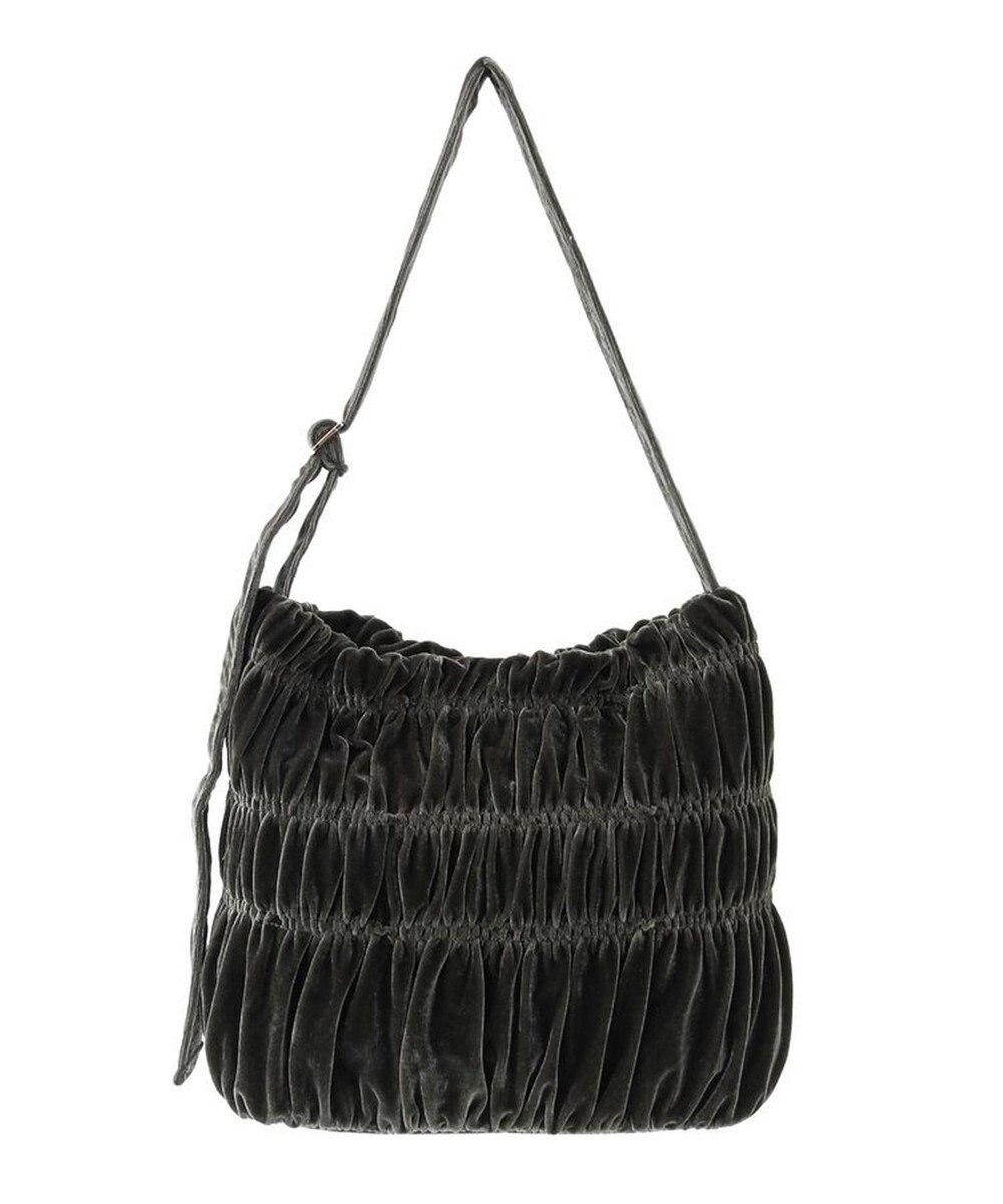 Green Parks ａｎｄｍｉｋｋａ　シャーリングベロアトートバッグ 