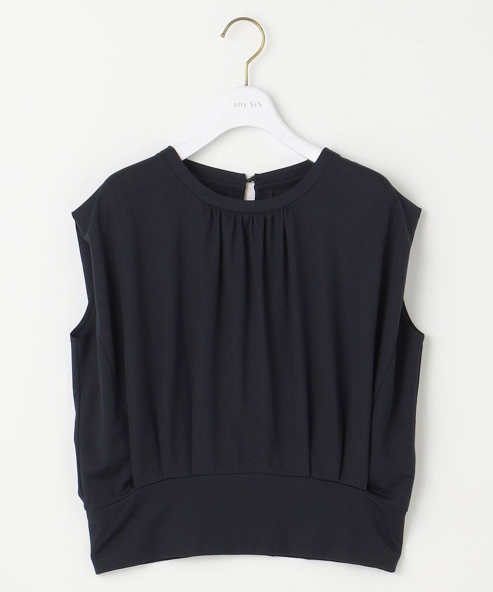 ANY SIS 【2SET】コンパクトトップス×ミスティプリントスカート セットアップ 