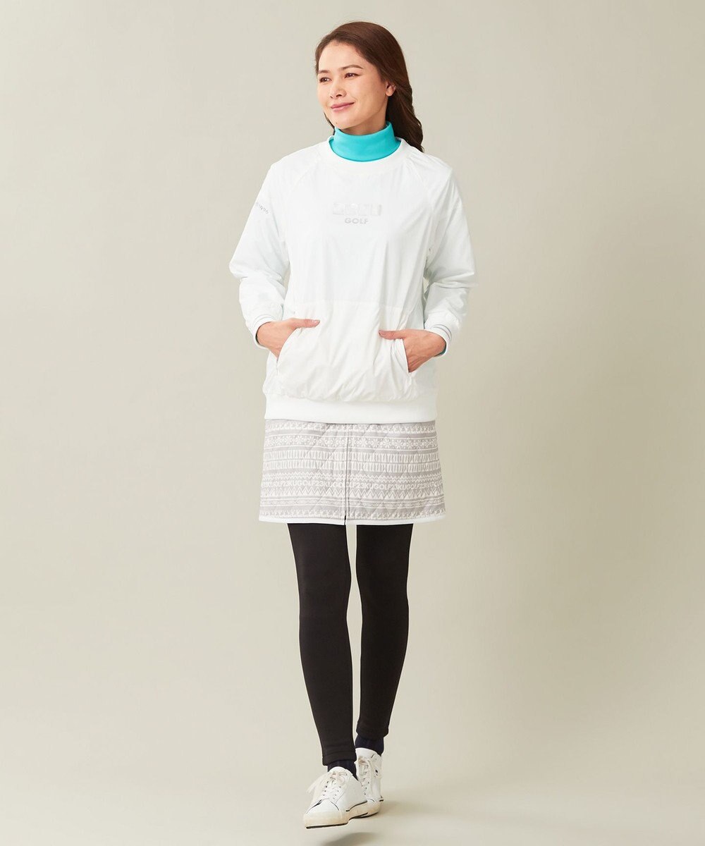 23区GOLF 冬の暖か名品トップス【WOMEN】ストレッチ 裏フリース 
