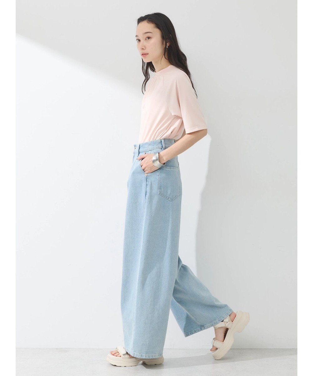 earth music&ecology スポーティー刺繍ロゴＴ 