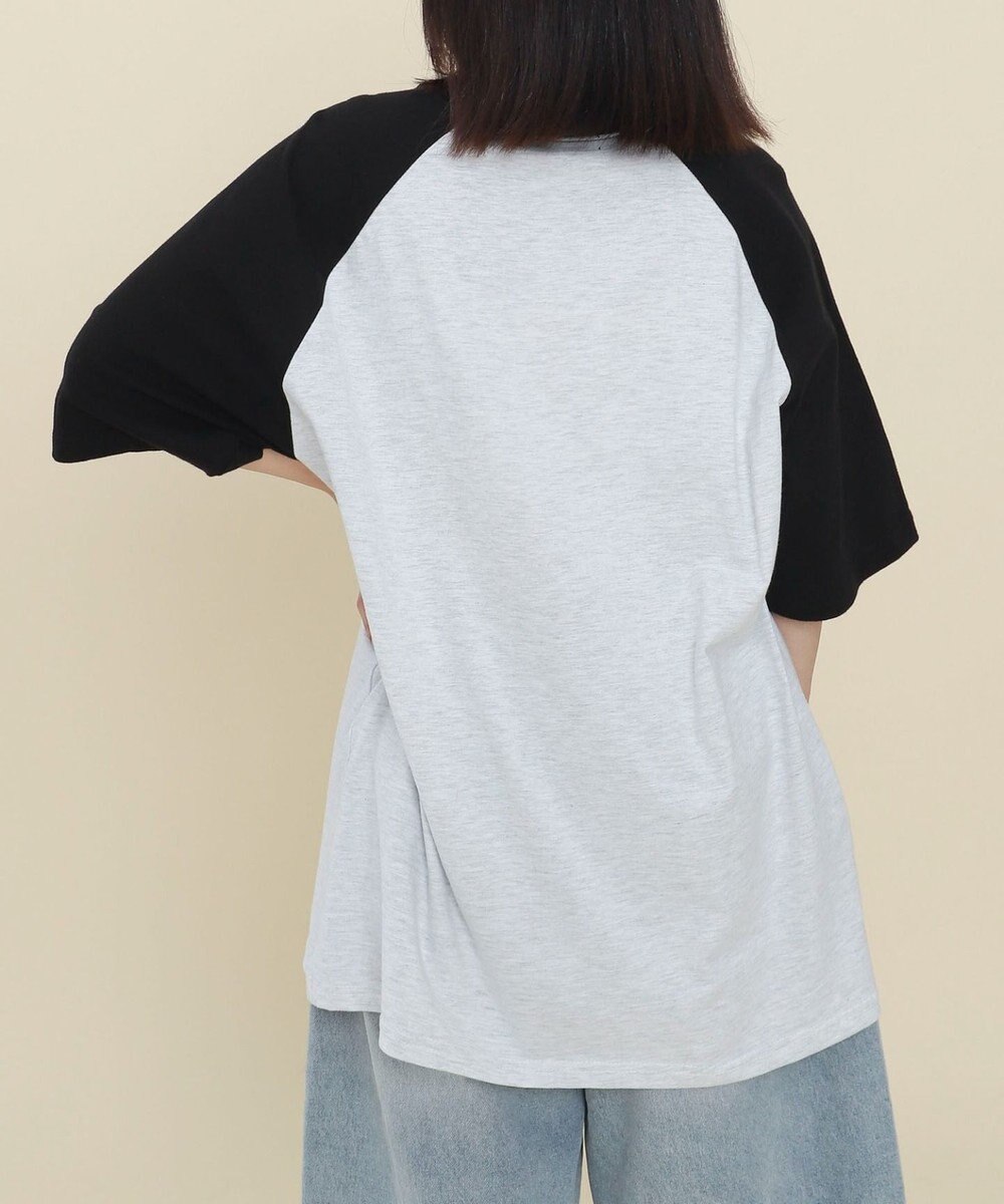 WEGO レタリングラグランT 