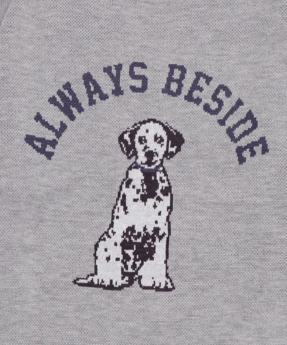 WEGO 【洗える】グラフィックニットBIGプルオーバー 