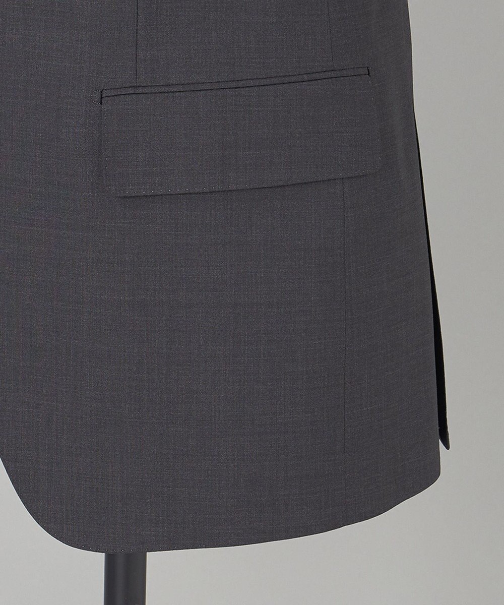 GOTAIRIKU 【オールシーズン対応】WOOL×POLYESTER ライトウェイト スーツ（グレー） 