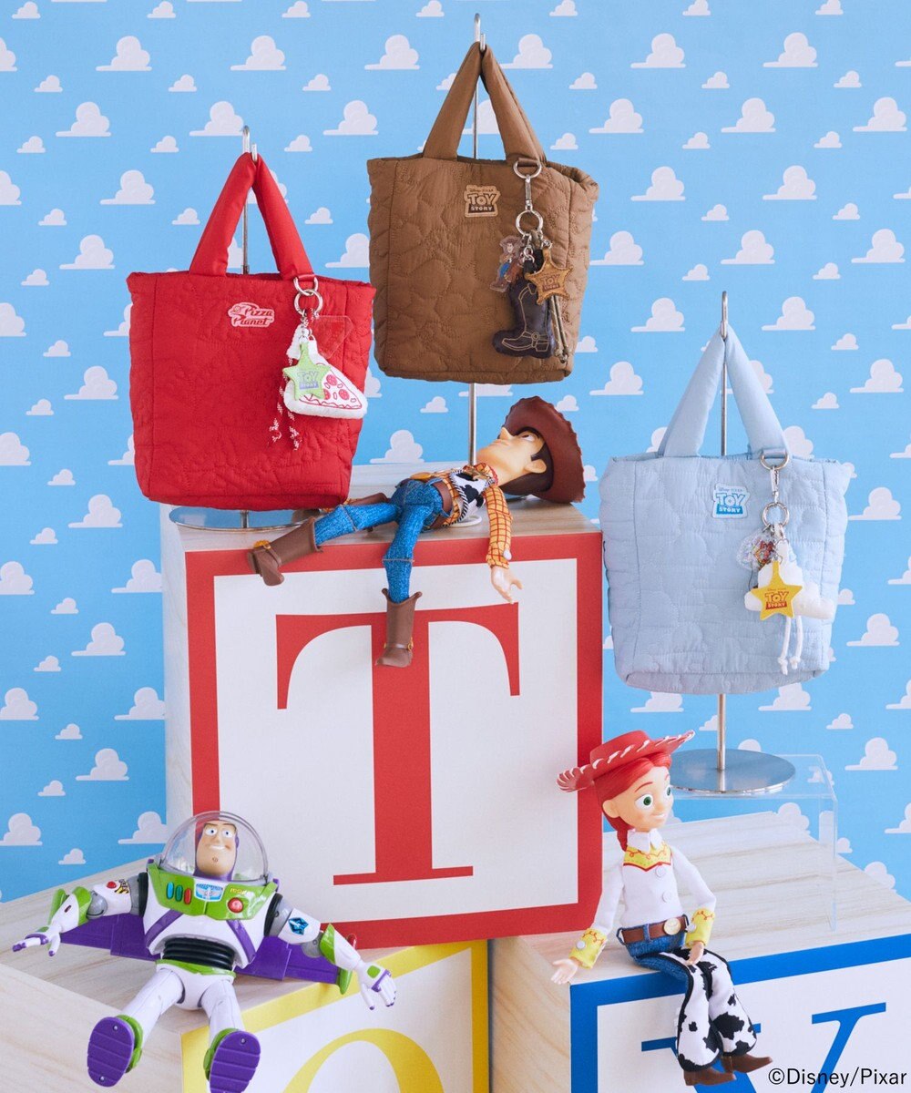 earth music&ecology 【予約】チャーム付キルティングショルダー/TOY STORY 