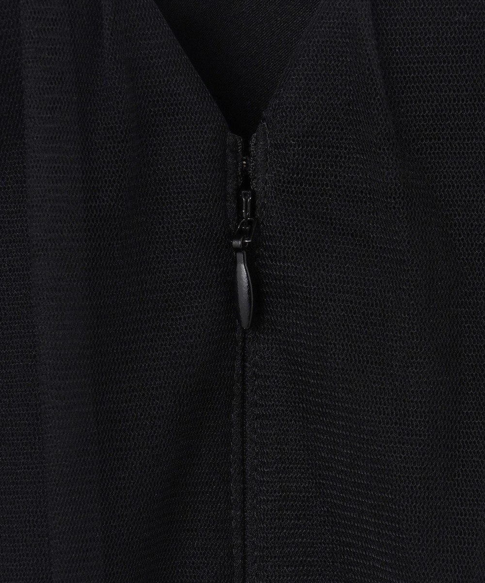 GRACE CONTINENTAL チュールドレープドレス 