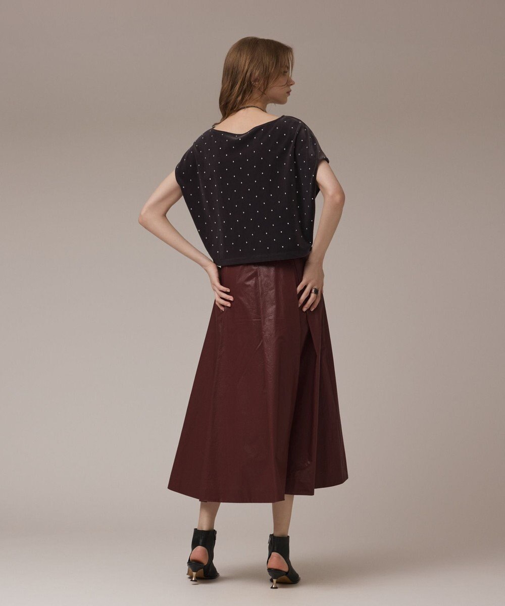 GRACE CONTINENTAL ベロアルーズカットトップ 