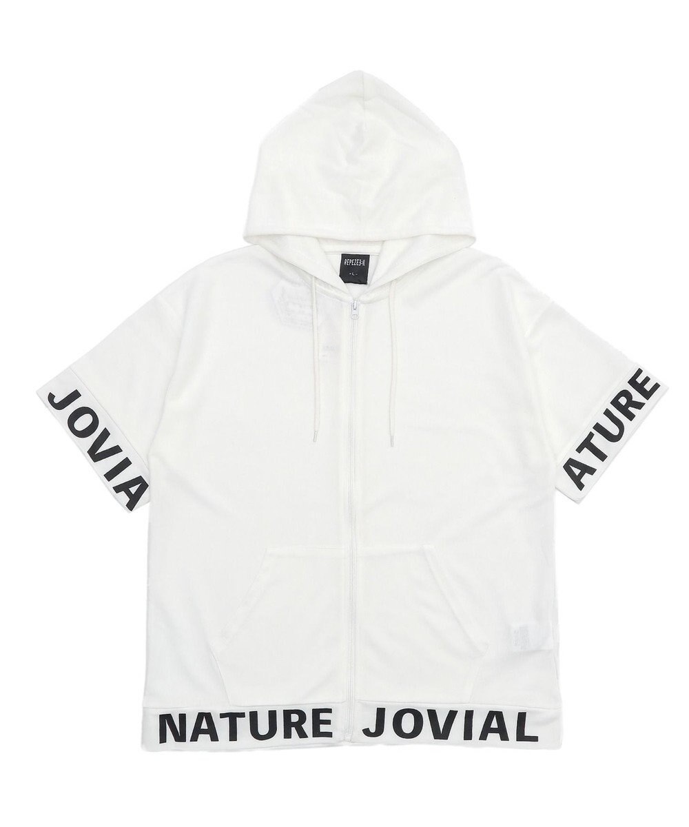 WEGO 【MLXLサイズ展開】グラフィックZIPパーカー（SS） 