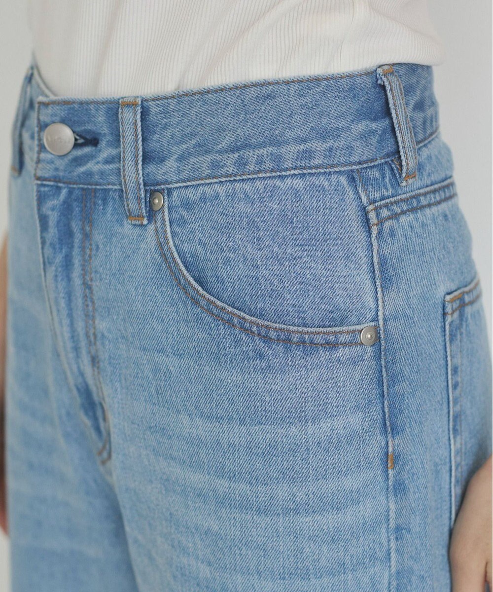 WEGO 【ANGIE VINTAGE/SMLサイズ展開】ストレートデニムパンツ 