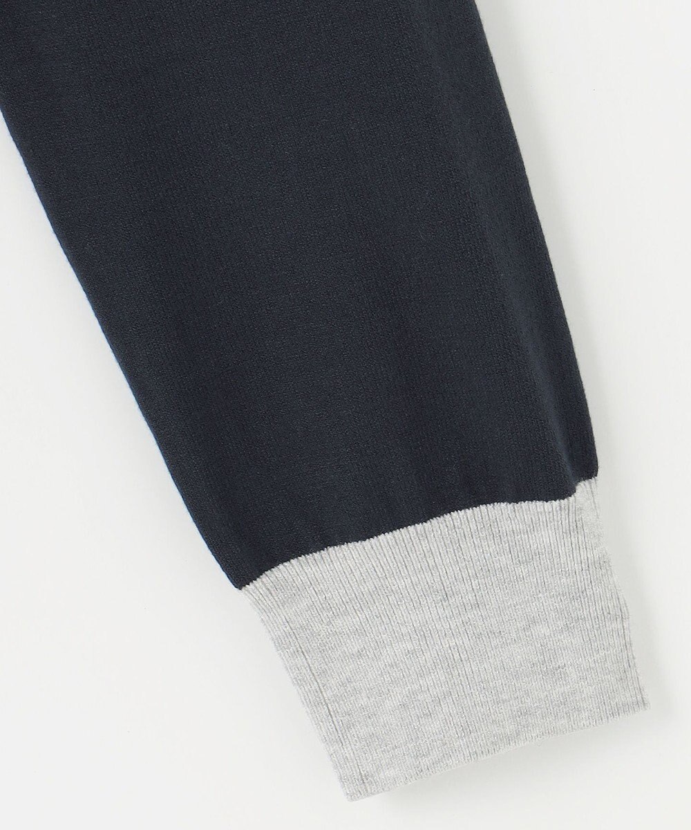 23区GOLF 【WOMEN】【ウォッシャブル】カラーブロックモックネック ニット 