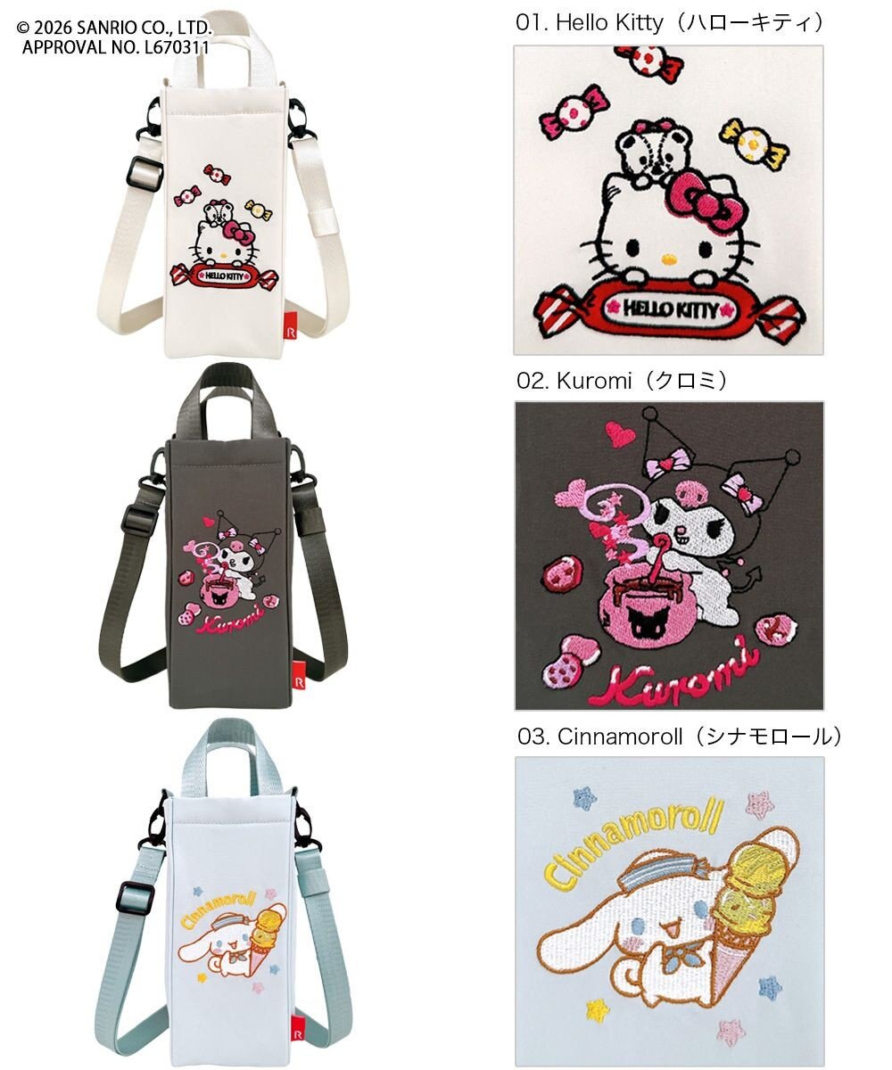 ROOTOTE 8482【ルートート】サンリオ IP.TKボトル.サンリオキャラクターズE 