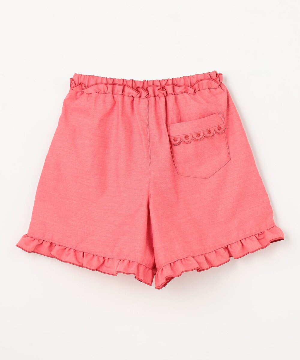 組曲 KIDS 【110-140㎝】 フリルヘムショートパンツ 
