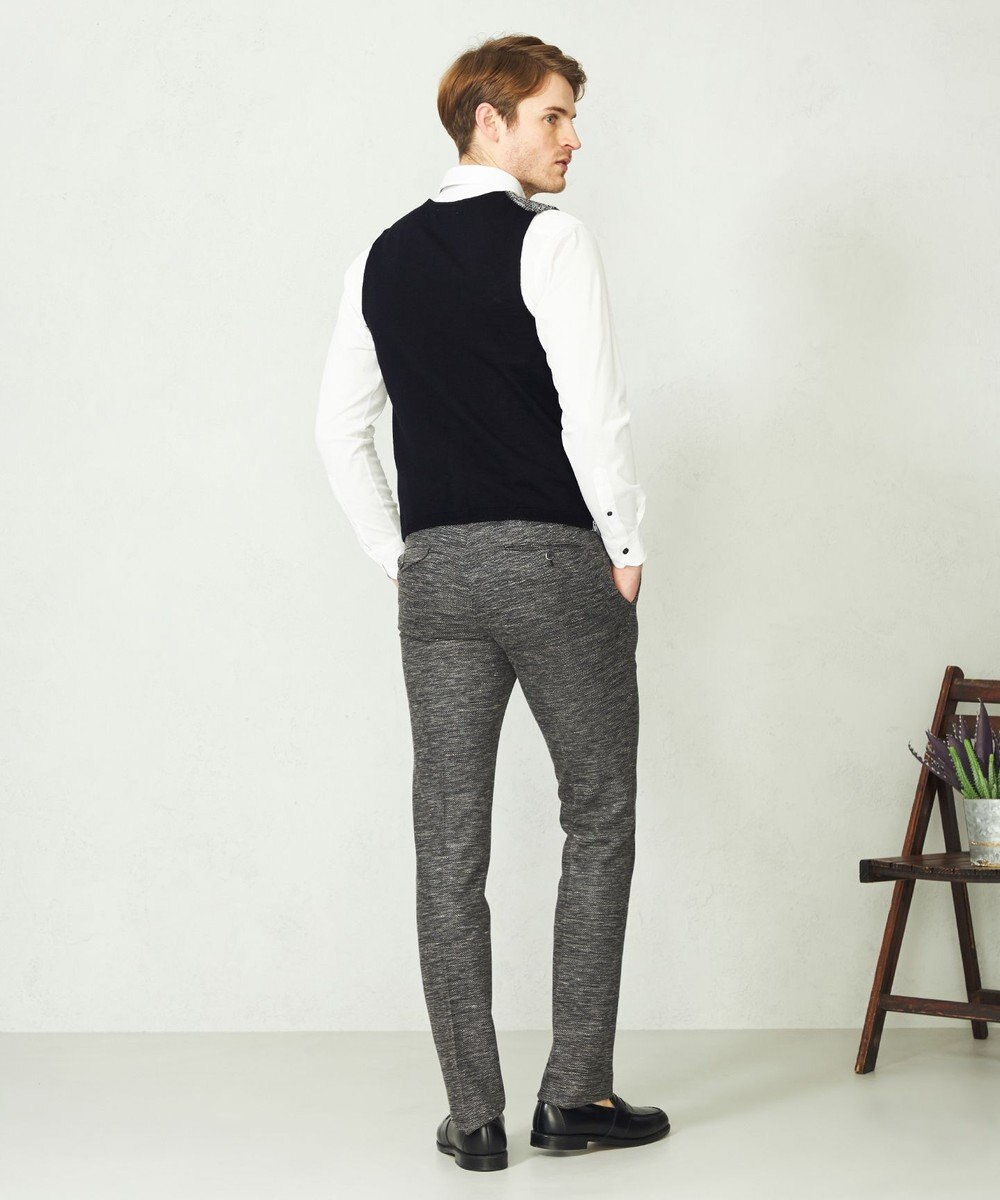 JOSEPH ABBOUD 【キングサイズ・清涼感/軽い/洗える】 スラブギマニットベスト 