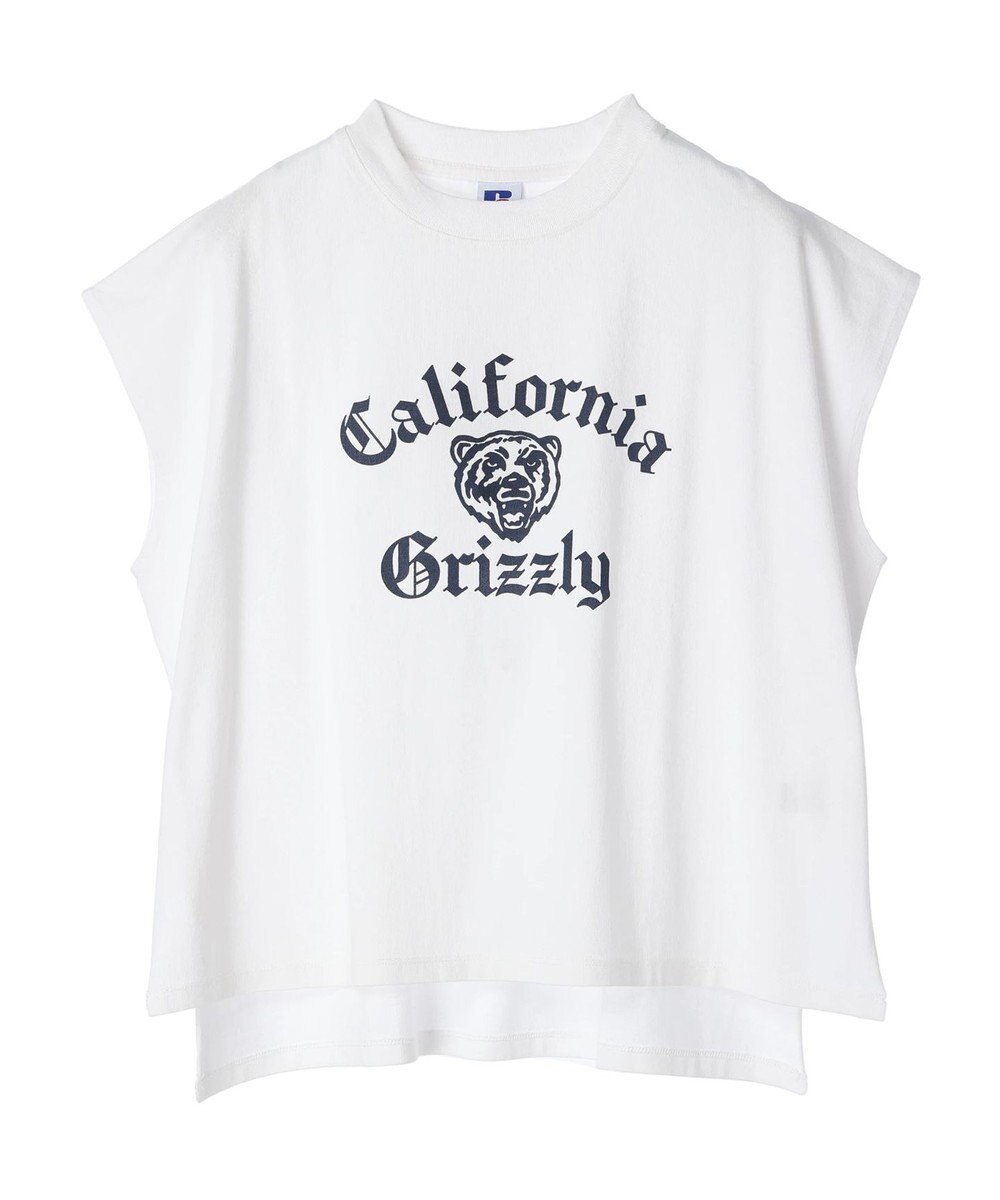 Green Parks ■別注ＲＵＳＳＥＬＬ　ＡＴＨＬＥＴＩＣ　ワイドフレンチＴ 