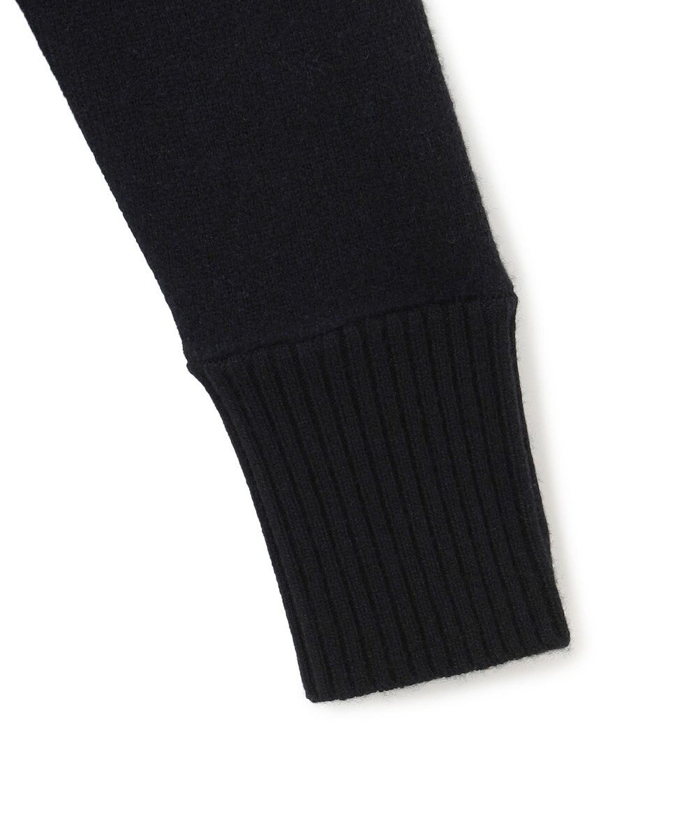 ICB 【洗える】ソフトカシミヤミックス ブロッキングハイネックニット 