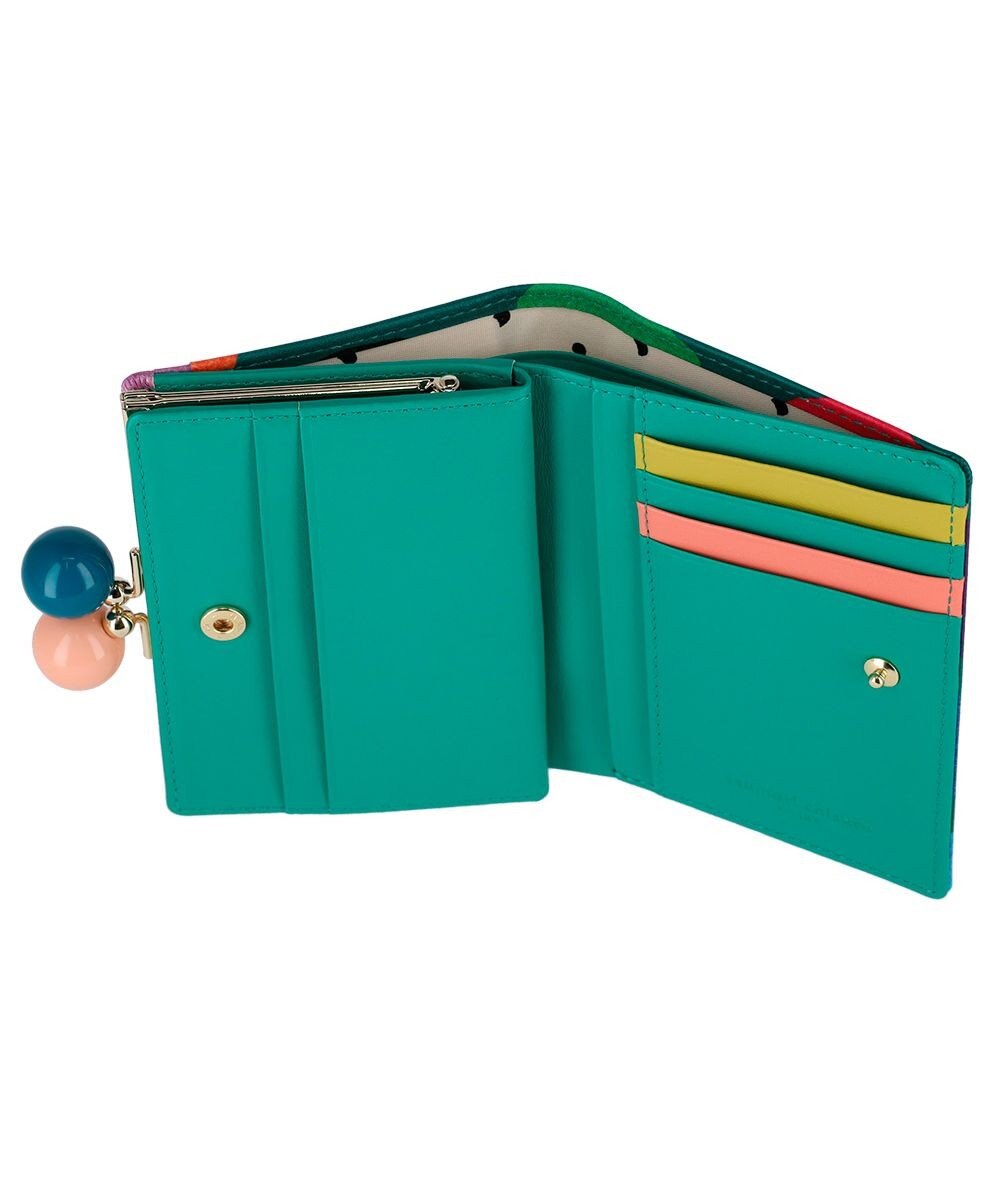 tsumori chisato CARRY カラフルズームドット ２つ折り財布 がま口 