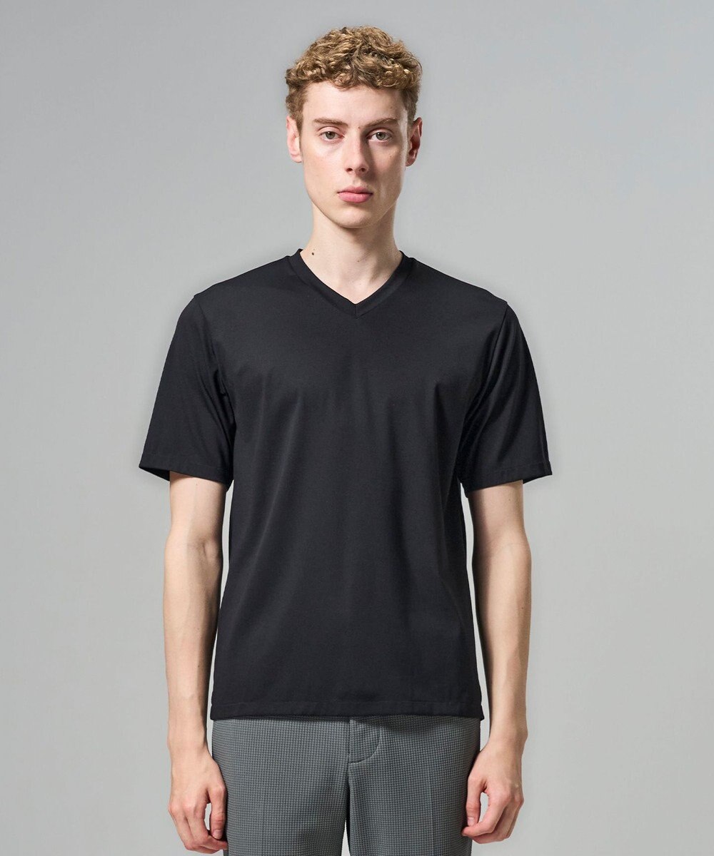 JOSEPH HOMME 新色追加【機能素材】ハイゲージベアスムース　VネックＴシャツ 