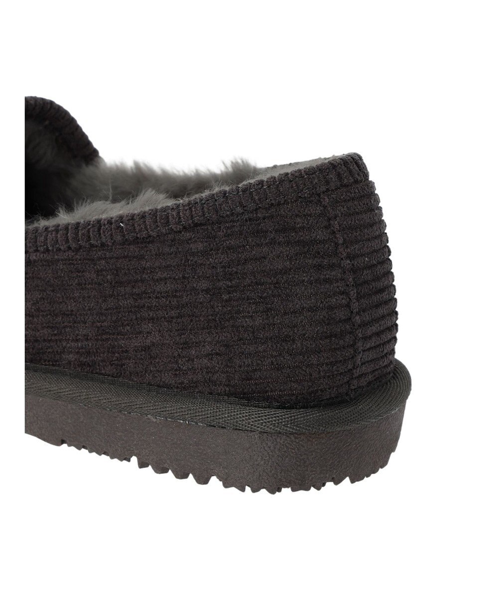 Green Parks ・ｒｉｃｈ　ｂｌｕｅ　ムートンスリッポン 