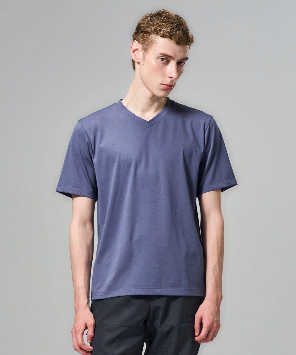 JOSEPH HOMME 新色追加【機能素材】ハイゲージベアスムース　VネックＴシャツ 