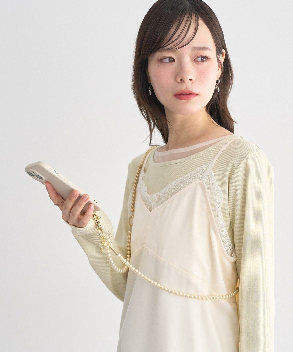 earth music&ecology マルチパールストラップ 