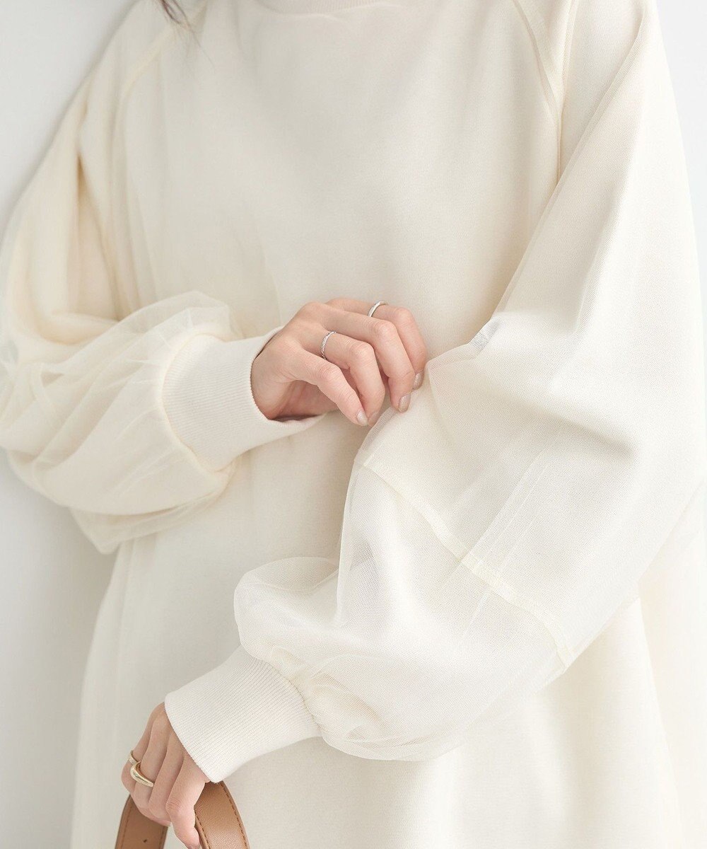 earth music&ecology シアーレイヤードプルオーバー 