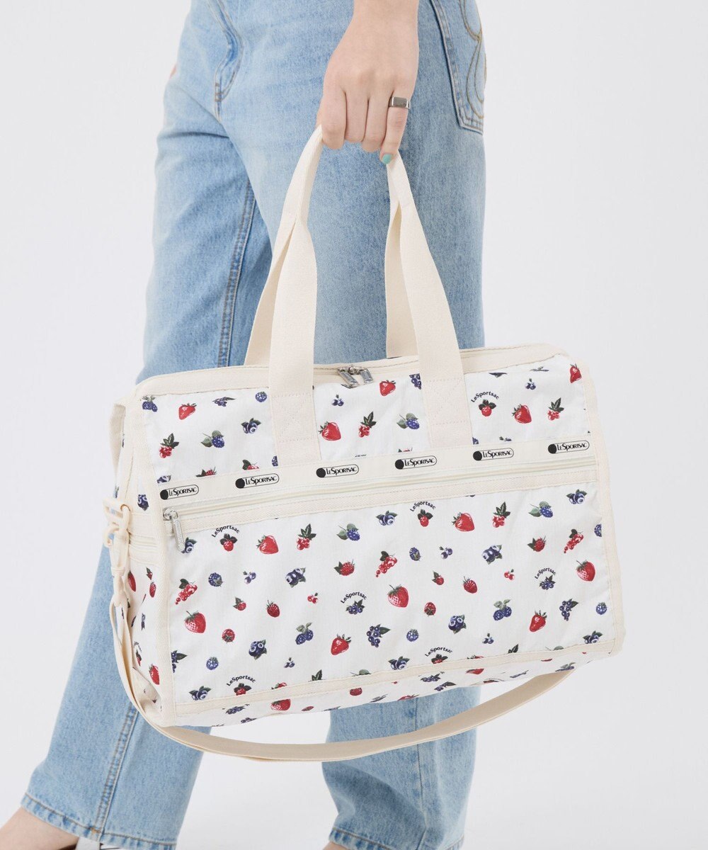 LeSportsac DELUXE MED WEEKENDER/ベリーメロウ 